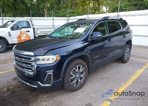2021 GMC Acadia Awd Sle from USA, damaged, VIN 1GKKNRLSXMZ132006